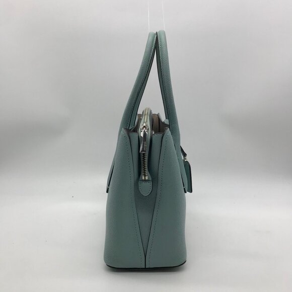 Kate Spade Hazy Blue Pebble Grain Leather Margaux Satchel - Picture 4 of 11